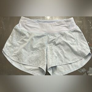 Lululemon Light Gray Athletic Shorts